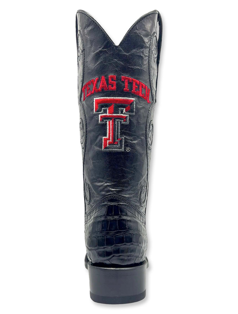 Vaccari Texas Tech "James" Men's Round Toe Boots