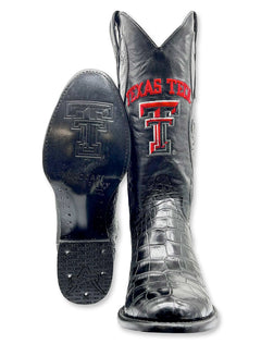 Vaccari Texas Tech "James" Men's Round Toe Boots