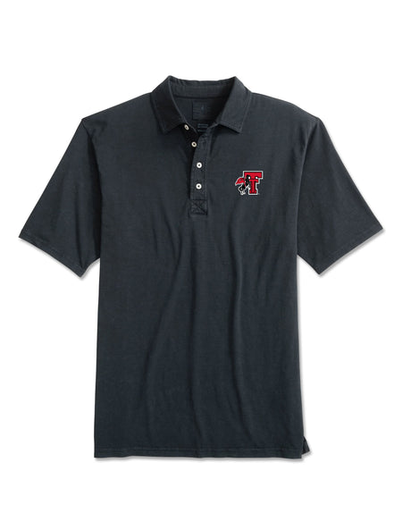 Johnnie-O Texas Tech Throwback Horse & Rider "Coastal Wash" Polo