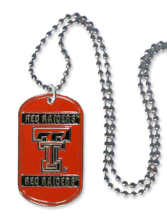 Texas Tech Red Raiders Dog Tag Necklace