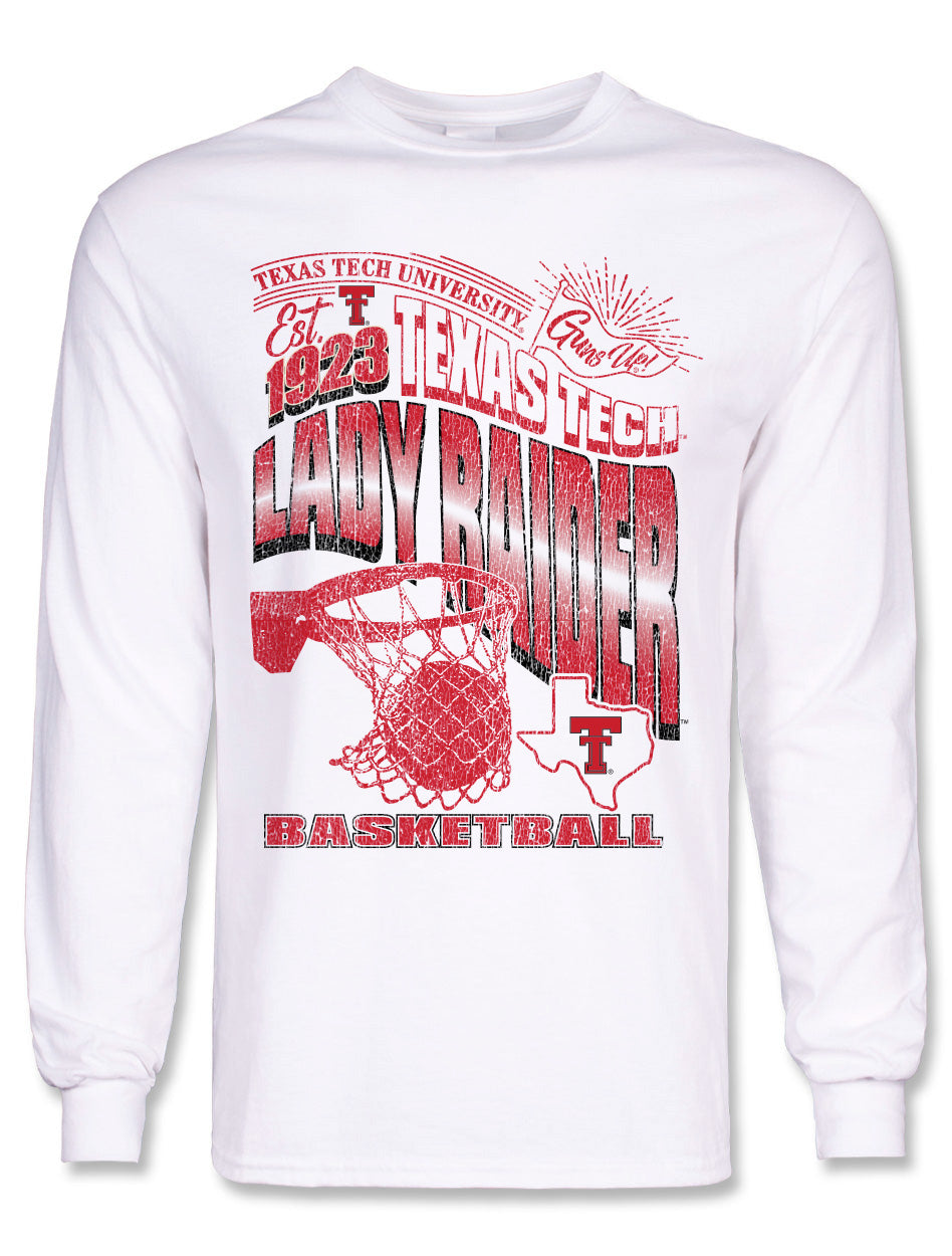 Texas Tech Lady Raiders "Above the Rim" Long Sleeve T-Shirt
