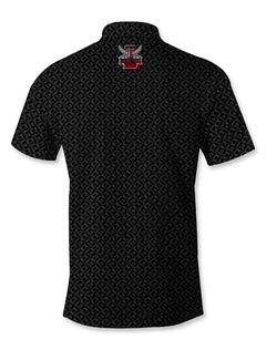 Texas Tech Dark Horse Leach Era "Swing Your Sword" Premium Black Polo