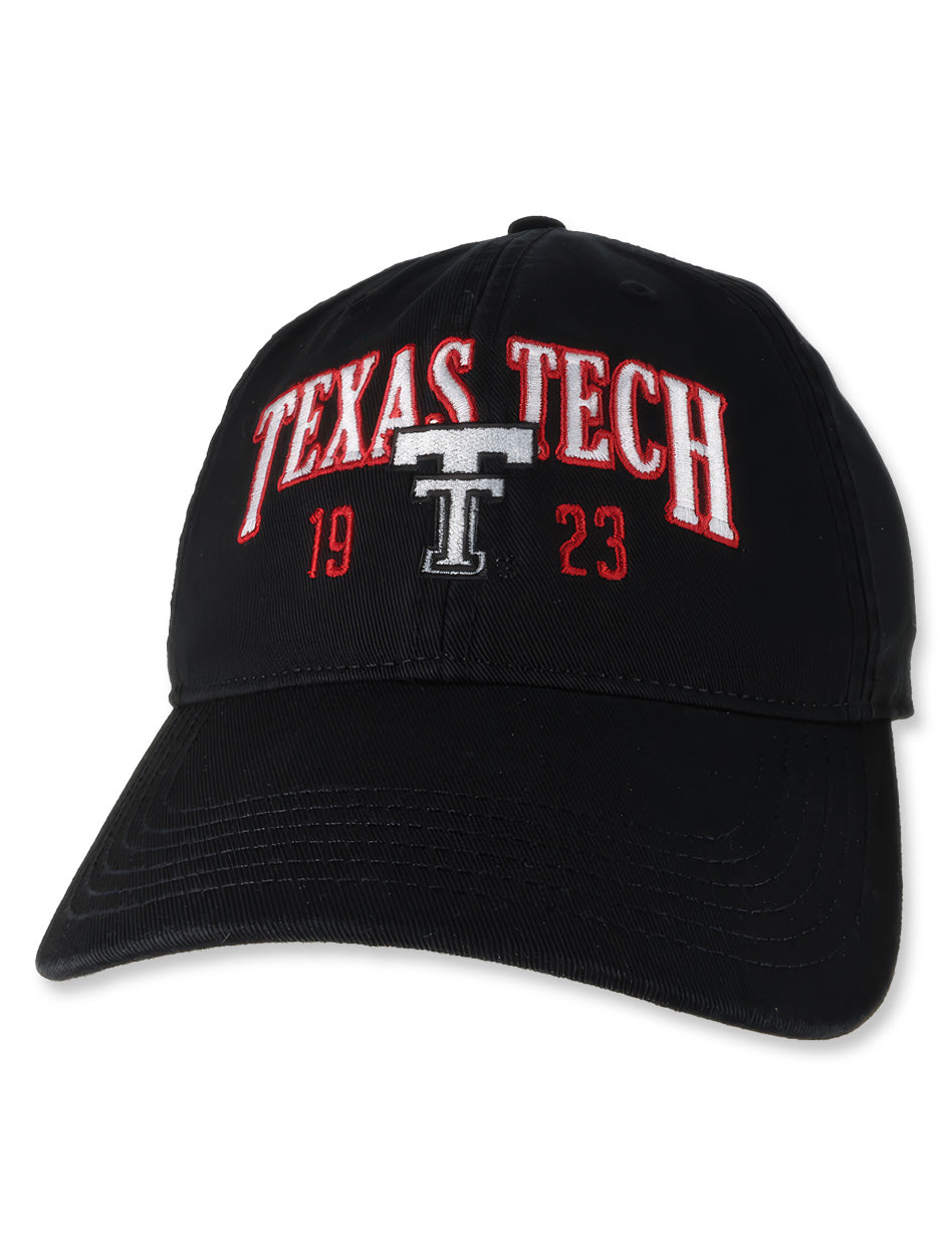 Techstyle Cap Legacy Texas Tech Arch over Vault Double T Adjustable Cap – Red Raider ...