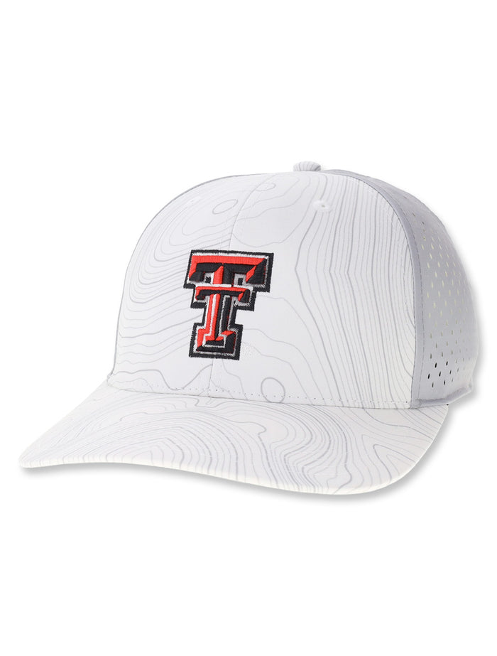 Legacy Texas Tech "Topo" Mid-pro Two Tone Snapback Cap