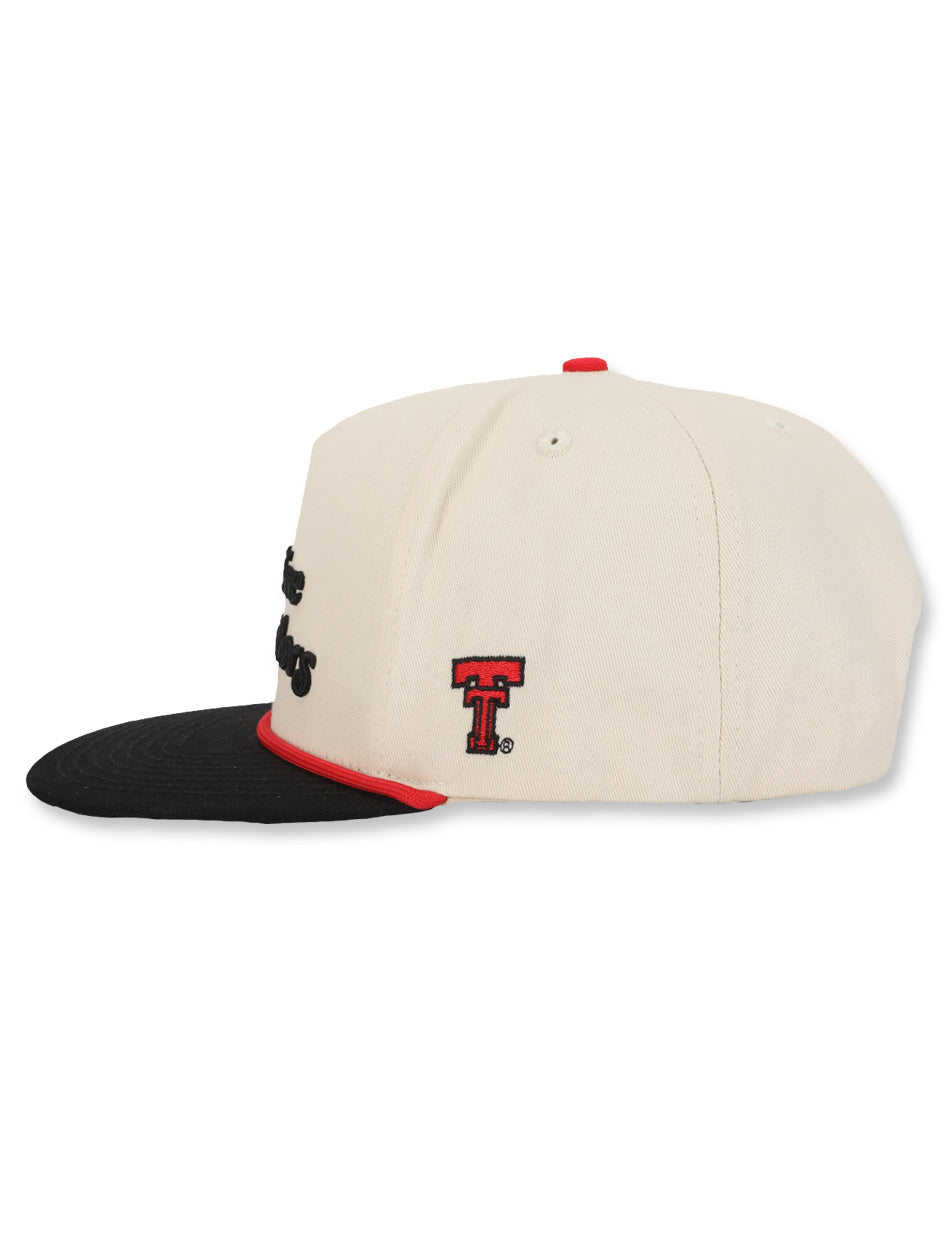 Texas Tech Dark Horse "Long Live the Matadors" Ivory Snapback Cap