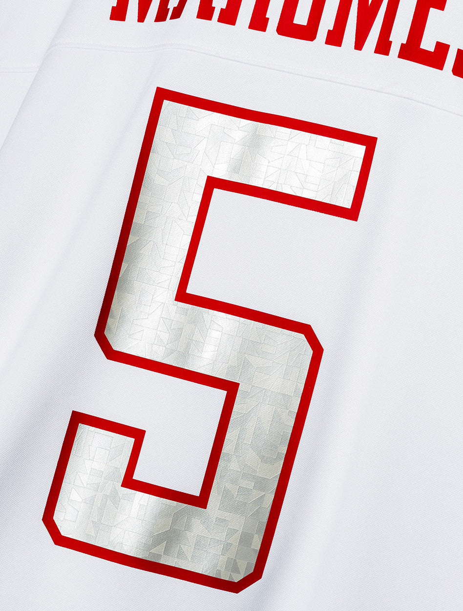 Adidas Texas Tech 2025 Mahomes YOUTH "TOO COLD" Jersey