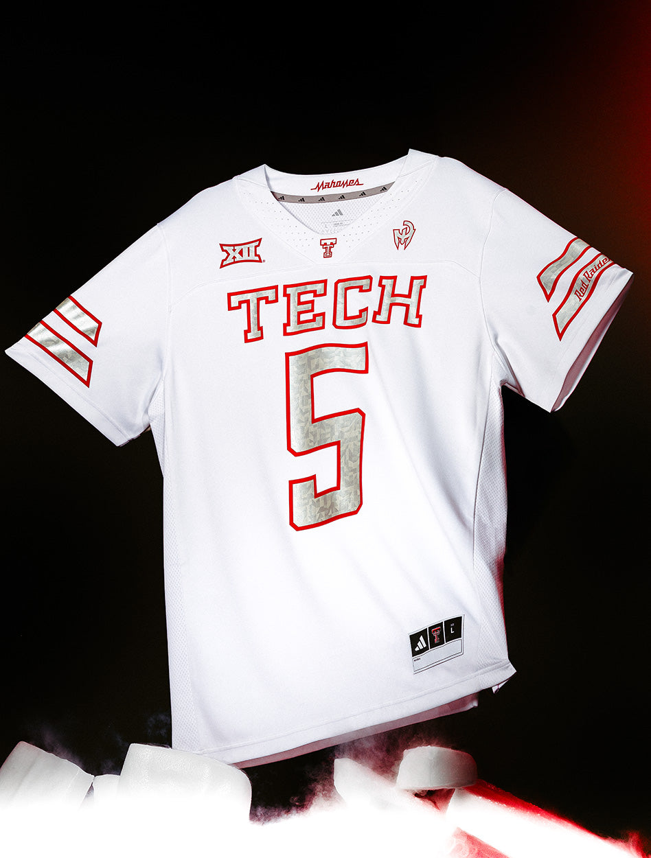Adidas Texas Tech 2025 Mahomes YOUTH "TOO COLD" Jersey