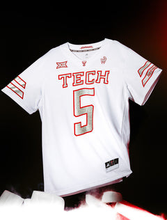 Adidas Texas Tech 2025 Mahomes YOUTH "TOO COLD" Jersey
