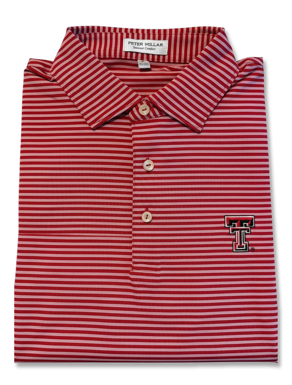 Peter Millar Texas Tech "Double T" Tiebreaker Polo