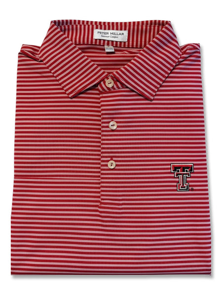 Peter Millar Texas Tech "Double T" Tiebreaker Polo