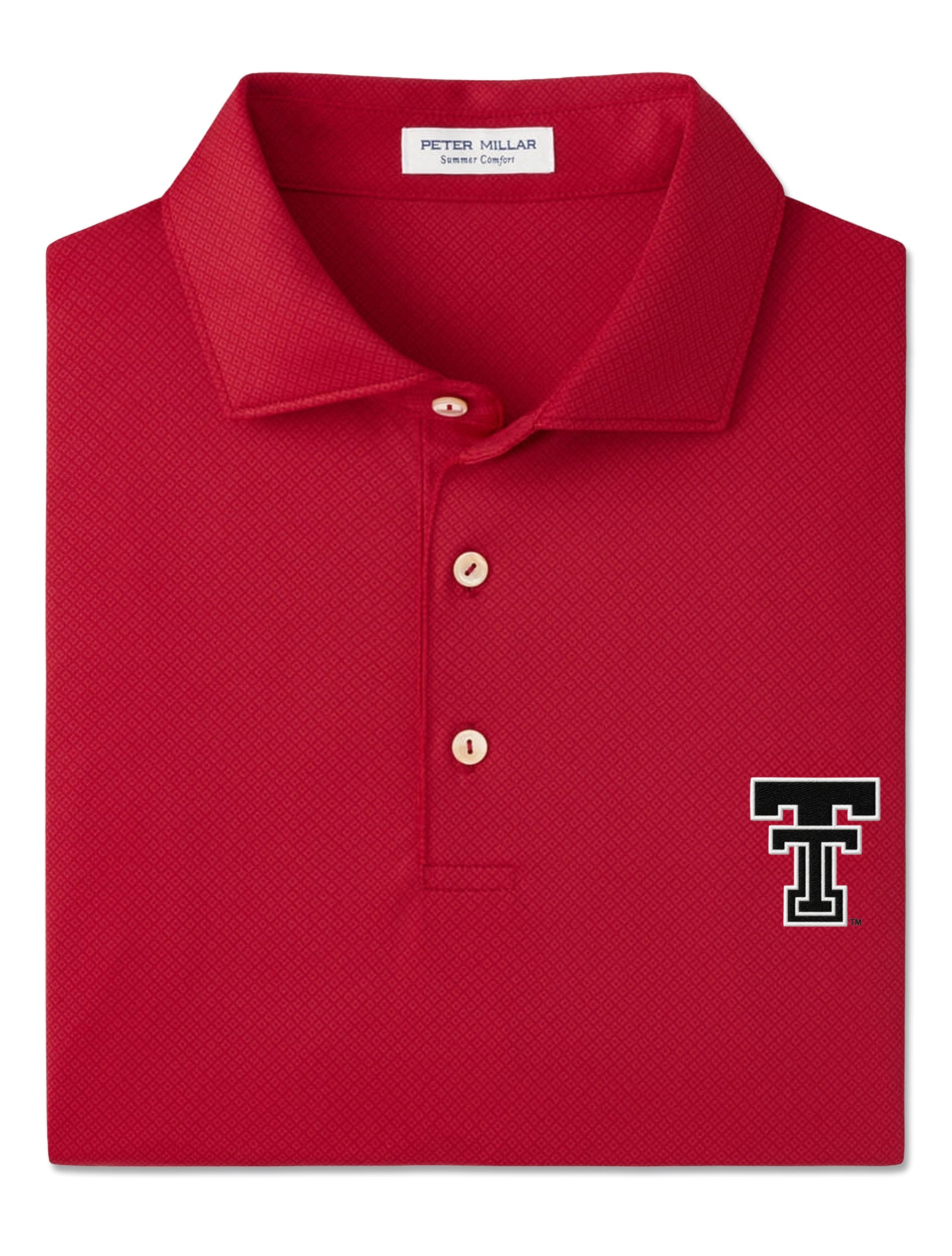 Peter Millar Texas Tech "Throwback" Hugo Performance Polo