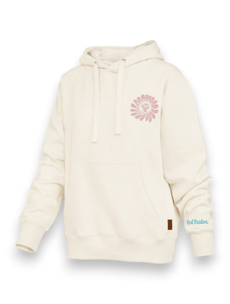 Pressbox Texas Tech "Elena Janise" Embroidered Hoodie