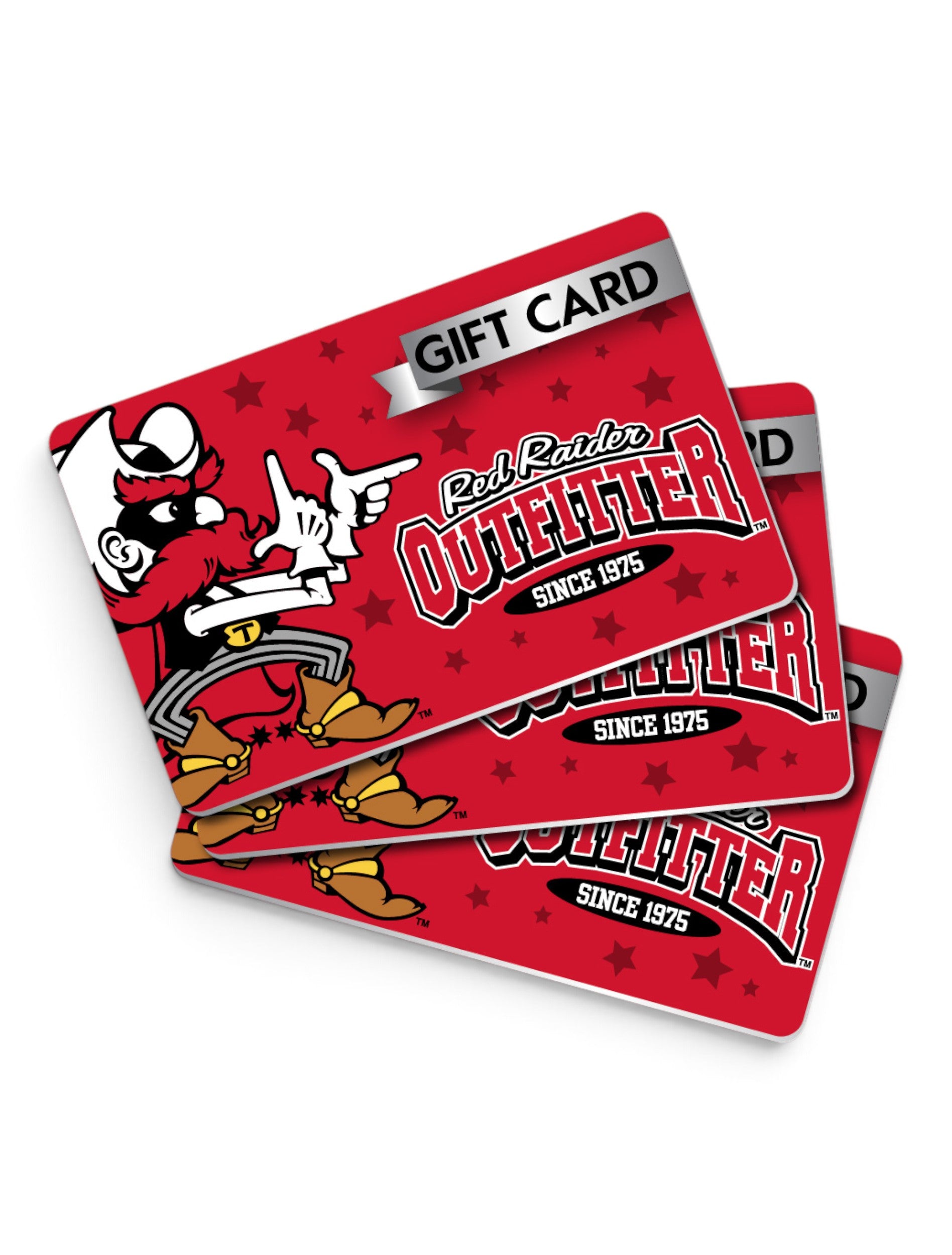 Red Raider Outfitter Online Gift Card Certificate