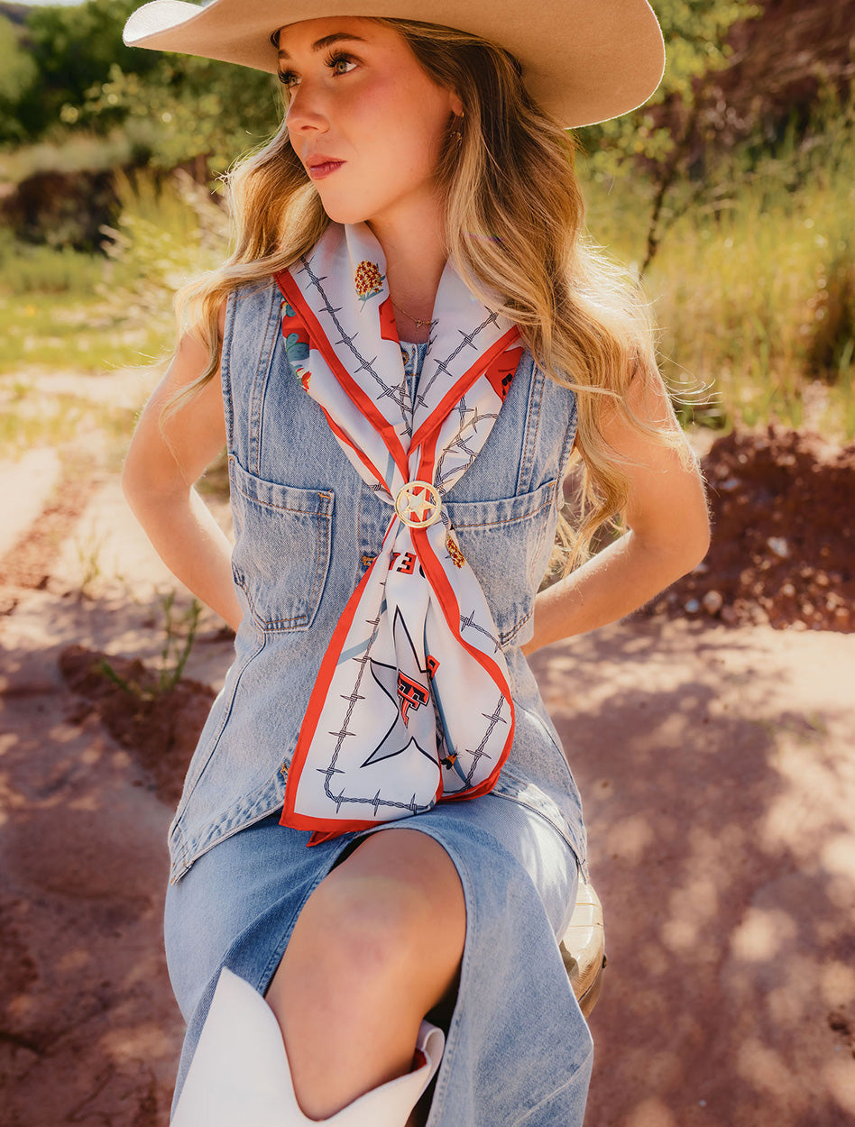Texas Tech Women's Clothing
Texas Tech ACCESSORIES
Texas Tech Women's Accessor
Saturday Silks Texas Tech scarf, Texas Tech Red Raiders silk scarf, Texas Tech gameday scarf, Red Raiders fashion accessories, Texas Tech women’s scarf, collegiate silk scarf Texas Tech, Texas Tech bandana scarf, Texas Tech printed square scarf, Red Raiders boutique scarf, Texas Tech silk square accessory, Texas Tech fashion gameday gear, Saturday Silks Red Raiders accessory, Texas Tech luxury scarf, Texas Tech western silk scarf