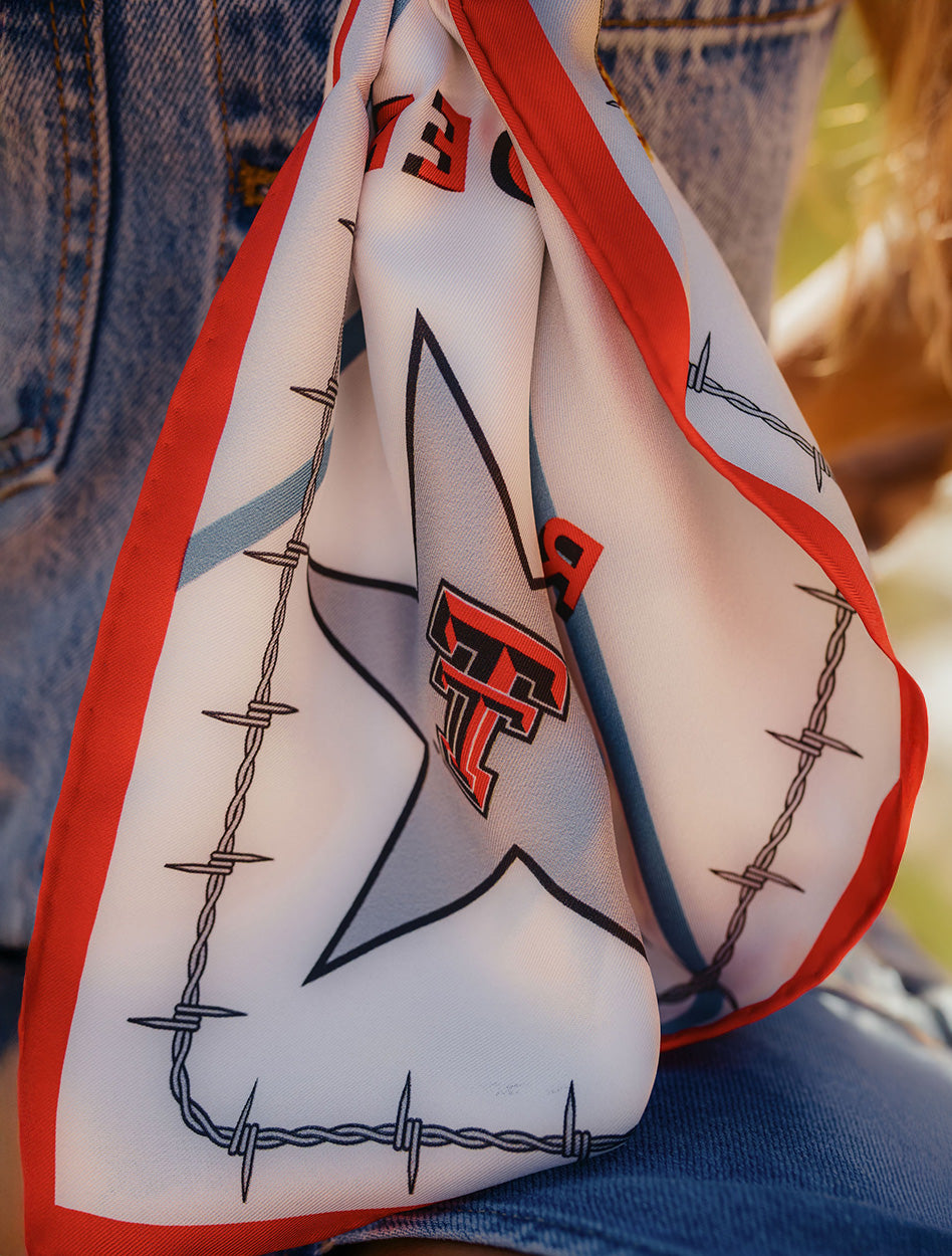 Texas Tech Women's Clothing
Texas Tech ACCESSORIES
Texas Tech Women's Accessor
Saturday Silks Texas Tech scarf, Texas Tech Red Raiders silk scarf, Texas Tech gameday scarf, Red Raiders fashion accessories, Texas Tech women’s scarf, collegiate silk scarf Texas Tech, Texas Tech bandana scarf, Texas Tech printed square scarf, Red Raiders boutique scarf, Texas Tech silk square accessory, Texas Tech fashion gameday gear, Saturday Silks Red Raiders accessory, Texas Tech luxury scarf, Texas Tech western silk scarf