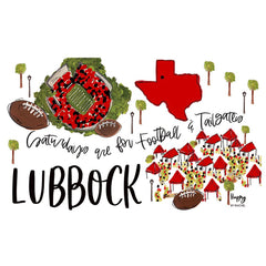 Swig Life "Saturdays in Lubbock" 40 oz Swig Tumbler with Handle