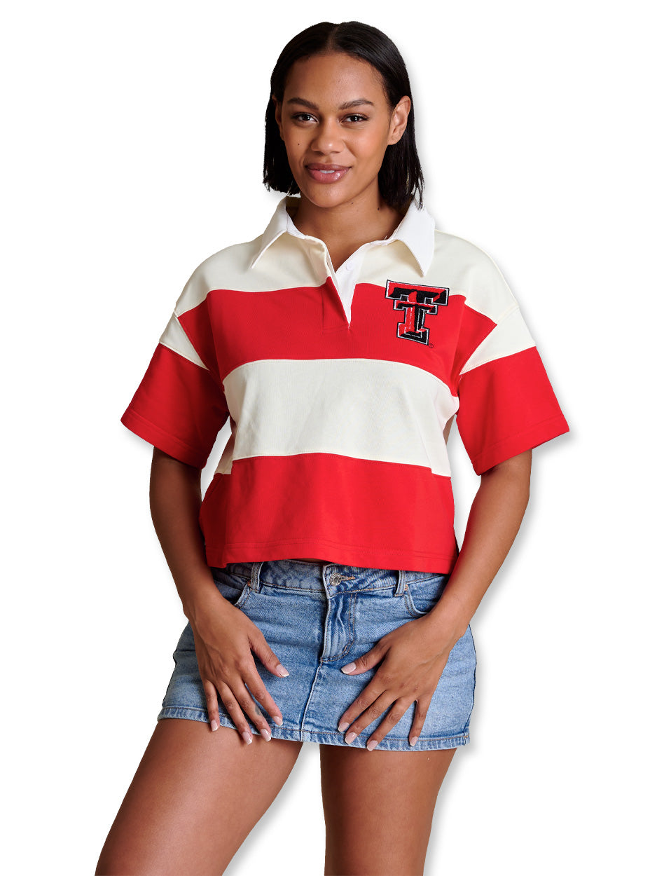 Stewart Simmons Texas Tech Rugby Short Sleeve Top