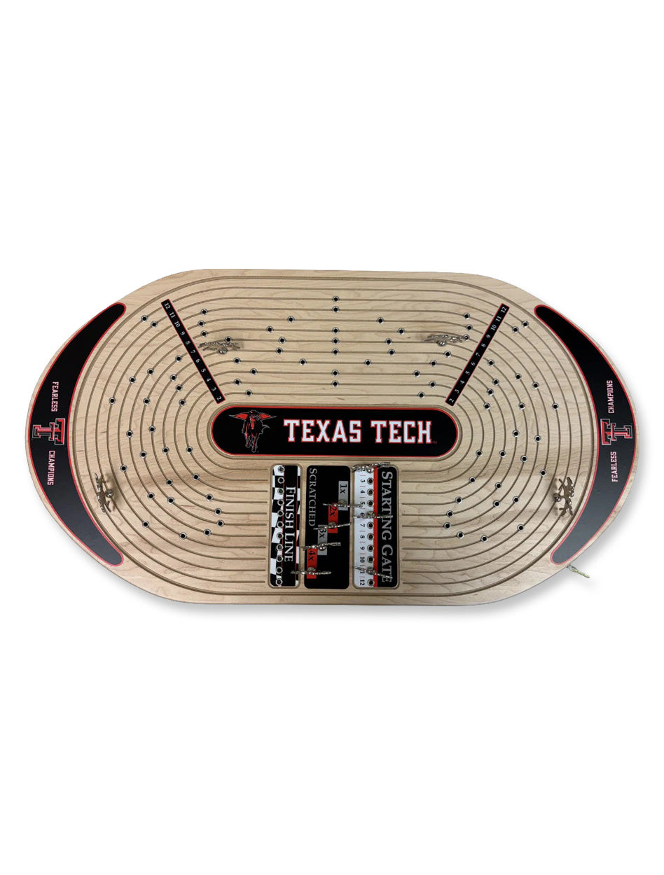 Texas Tech Oval Horse Track Dice Game