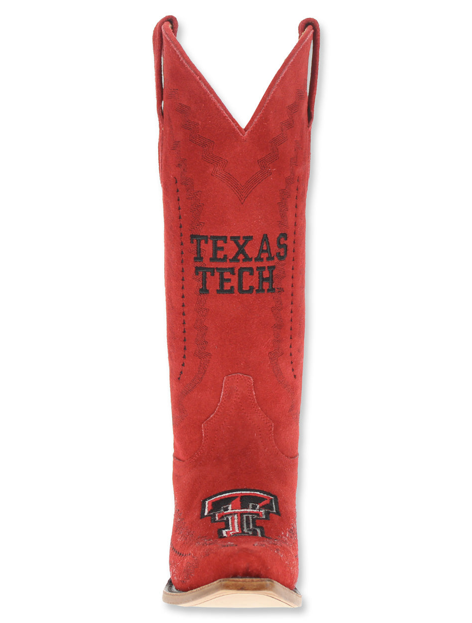 Vaccari Texas Tech "Nora" Suede Boot