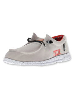 Vaccari Texas Tech "Nate" Grey Canvas Shoe