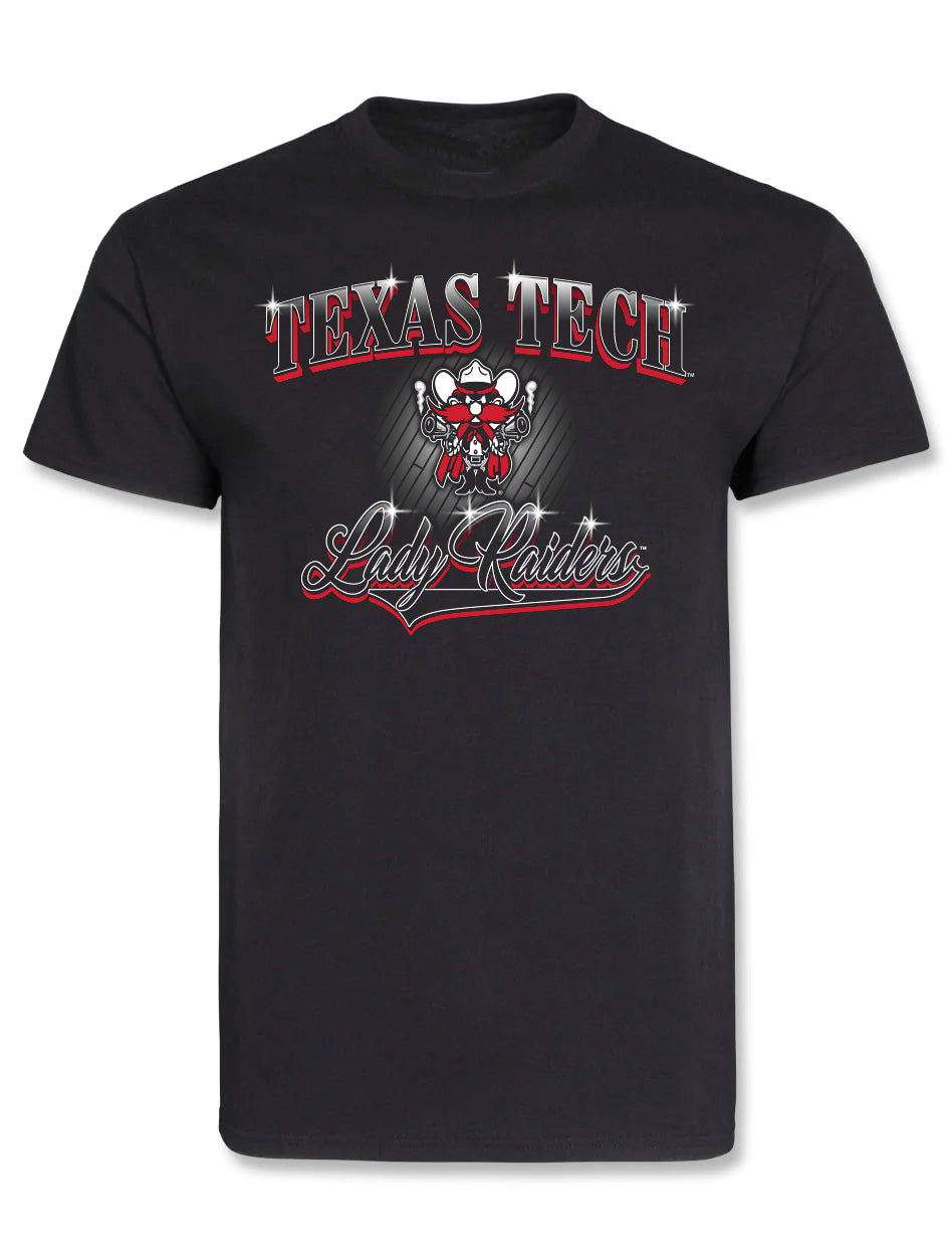 Texas Tech "Air Brush Court" Short Sleeve T-Shirt