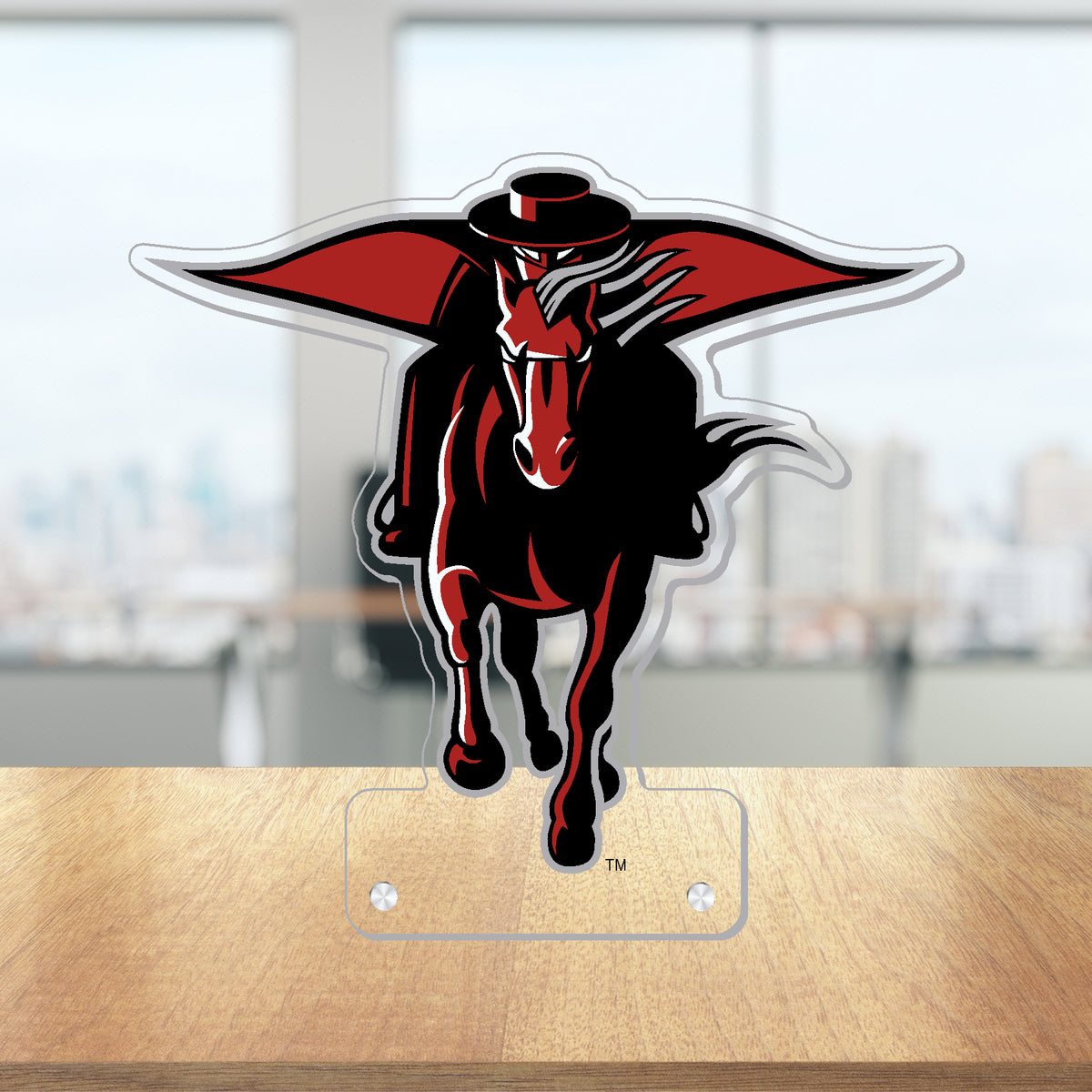 Texas Tech Masked Rider 9.5" Acrylic Standee