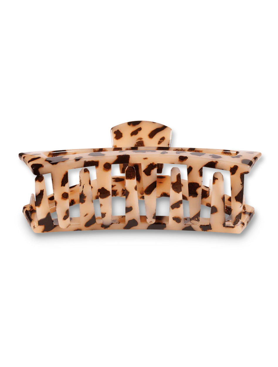 Teleties Open Blonde Tortoise Hair Clip