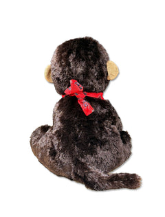 Brown Monkey with Texas Tech Bandana - Back