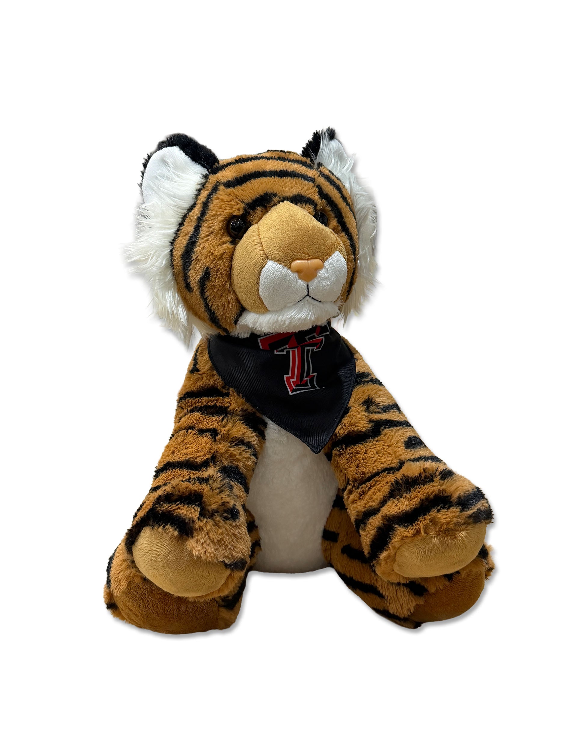 Texas Tech 14" Bengal Tiger Stuffed Animal with Bandana