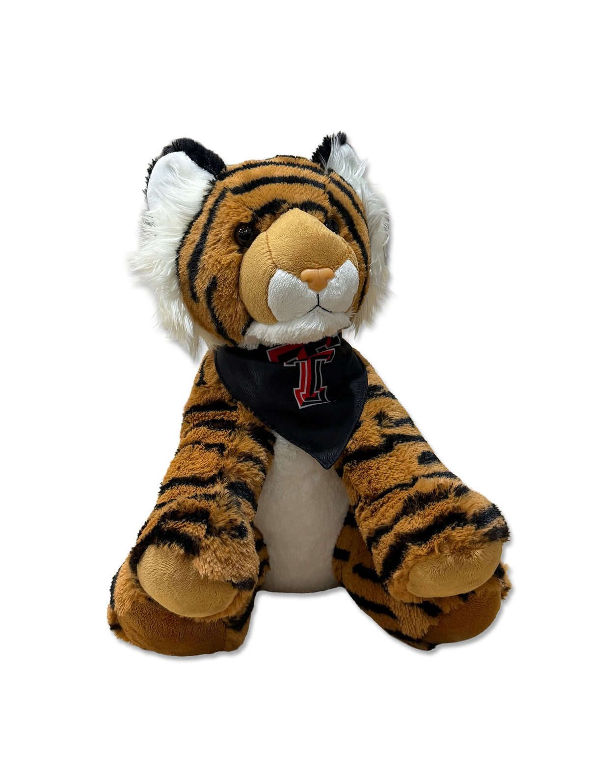 Texas Tech 14" Bengal Tiger Stuffed Animal with Bandana