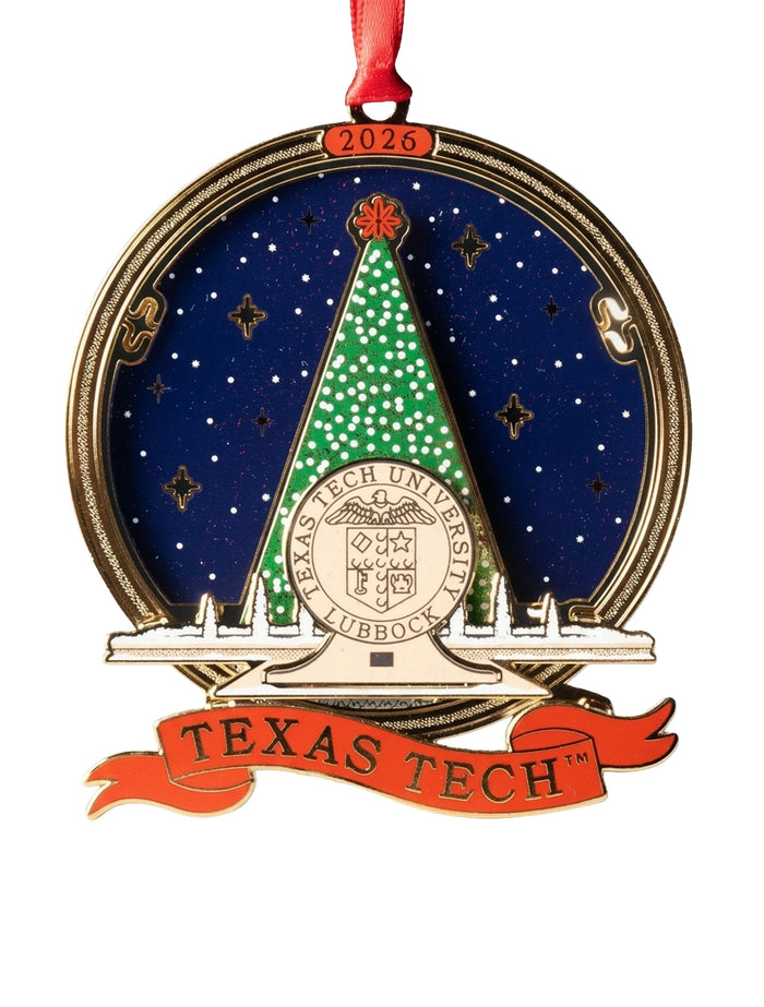 Texas Tech 2026 “Carol of Lights” Official Presidential Ornament