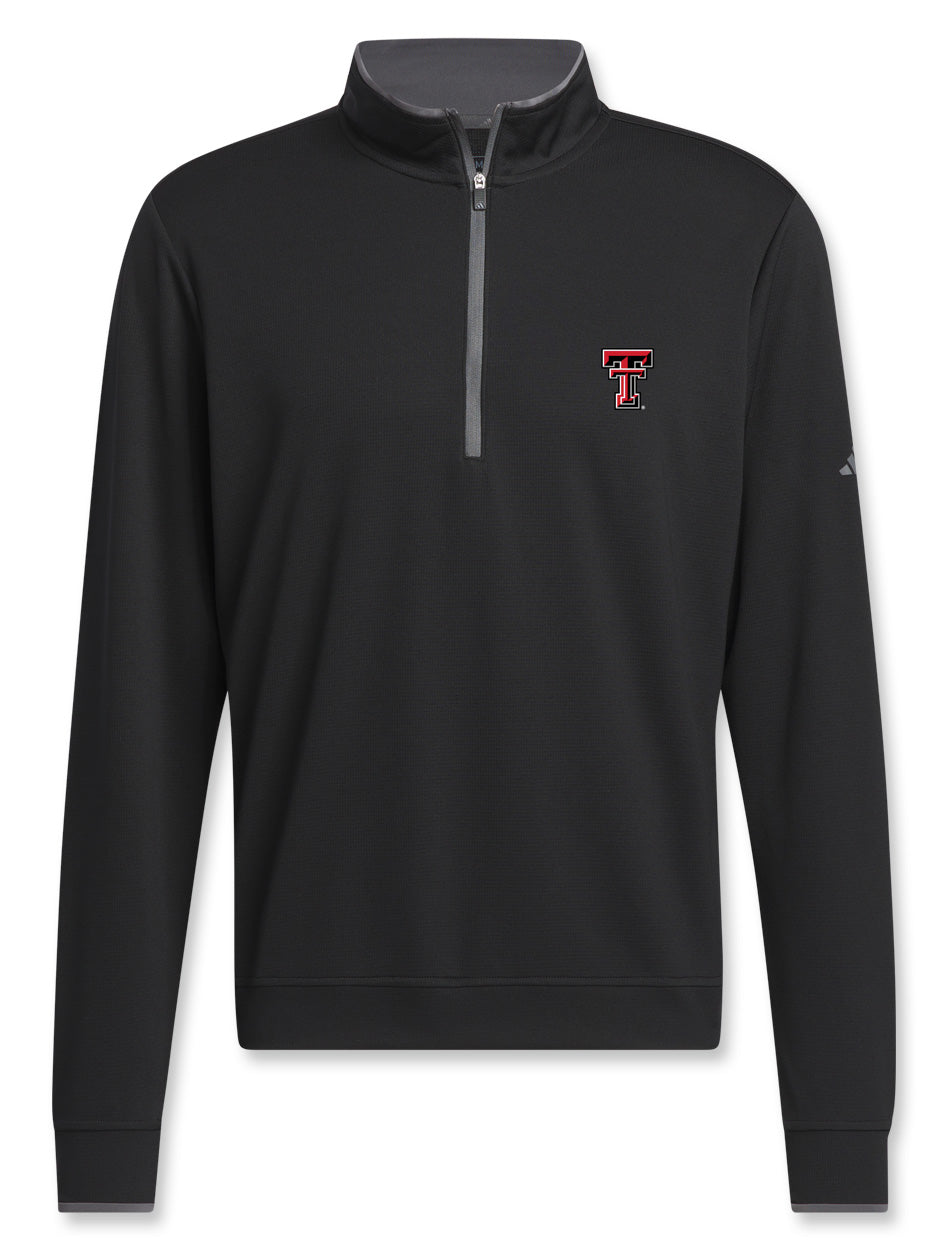 Texas Tech Adidas Core Lightweight Half-Zip Top