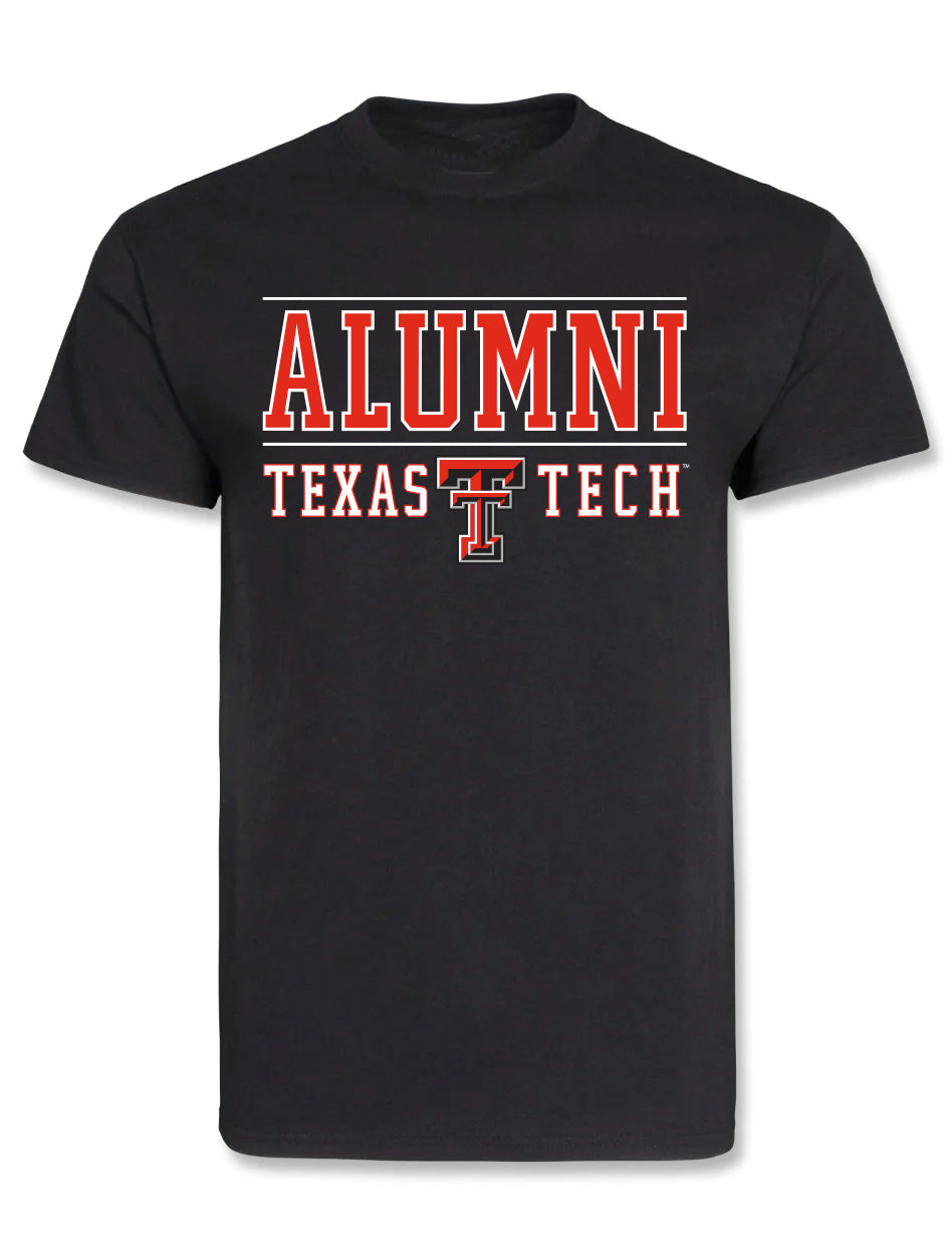 Texas Tech "Alumni Bar" Black T-Shirt