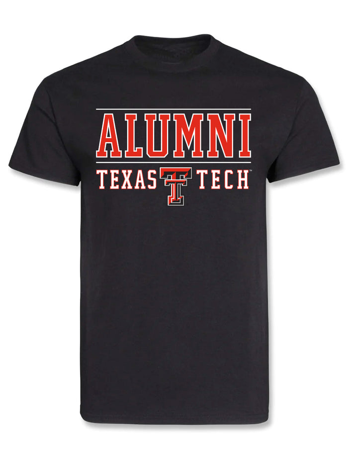 Texas Tech "Alumni Bar" Black T-Shirt