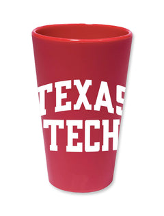 Texas Tech "Arch Front" Silicone Pint Tumbler