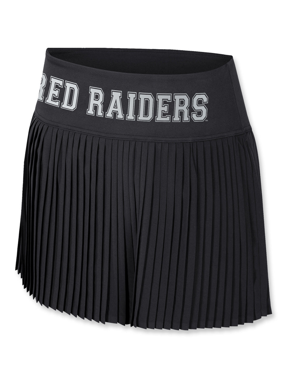 **Texas Tech Arena "Sorority Row" Pleated Skort