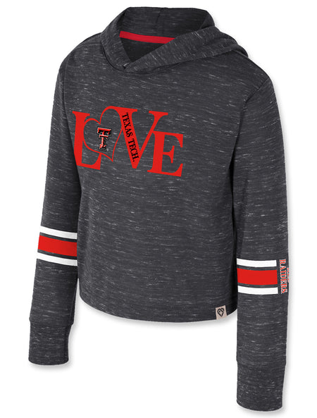 Texas Tech Arena "Fleet" Toddler Hooded Long Sleeve Top