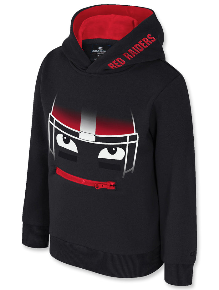 Texas Tech Arena "Game Face" Toddler Pullover Hood