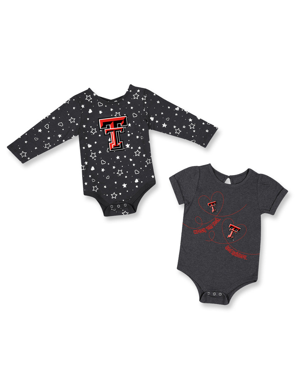 Texas Tech Arena "Star" Infant 2-Pack Onesie Set