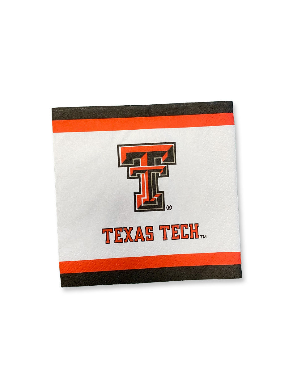 Texas Tech Beverage Napkin