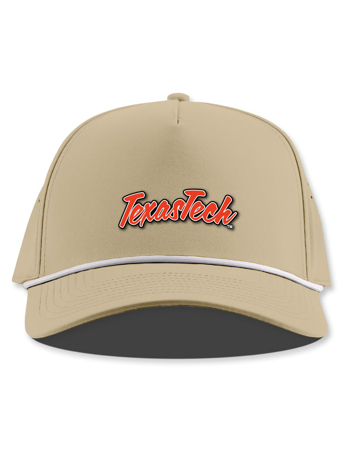 Texas Tech Branded Bills "PVC Script" Snapback Rope Cap