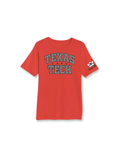 Texas Tech "Checked Out" Glitter Toddler T-Shirt
