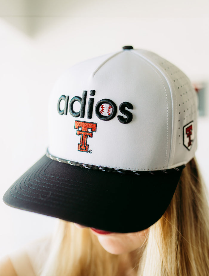 Texas Tech Dark Horse Baseball "Adios" Performance Cord Snapback Cap
