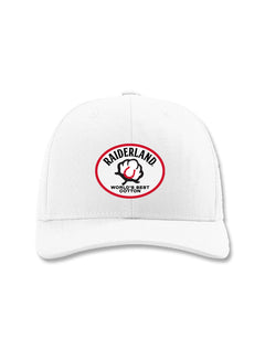 Texas Tech Dark Horse "Raiderland Cotton" White Snapback Cap