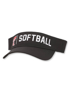 Texas Tech Dark Horse Softball Visor
