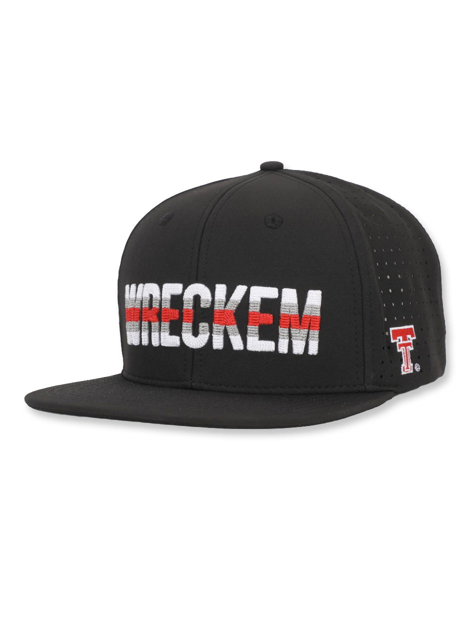 Texas Tech Dark Horse "Wreck'Em" Chain Stitch Performance Cap