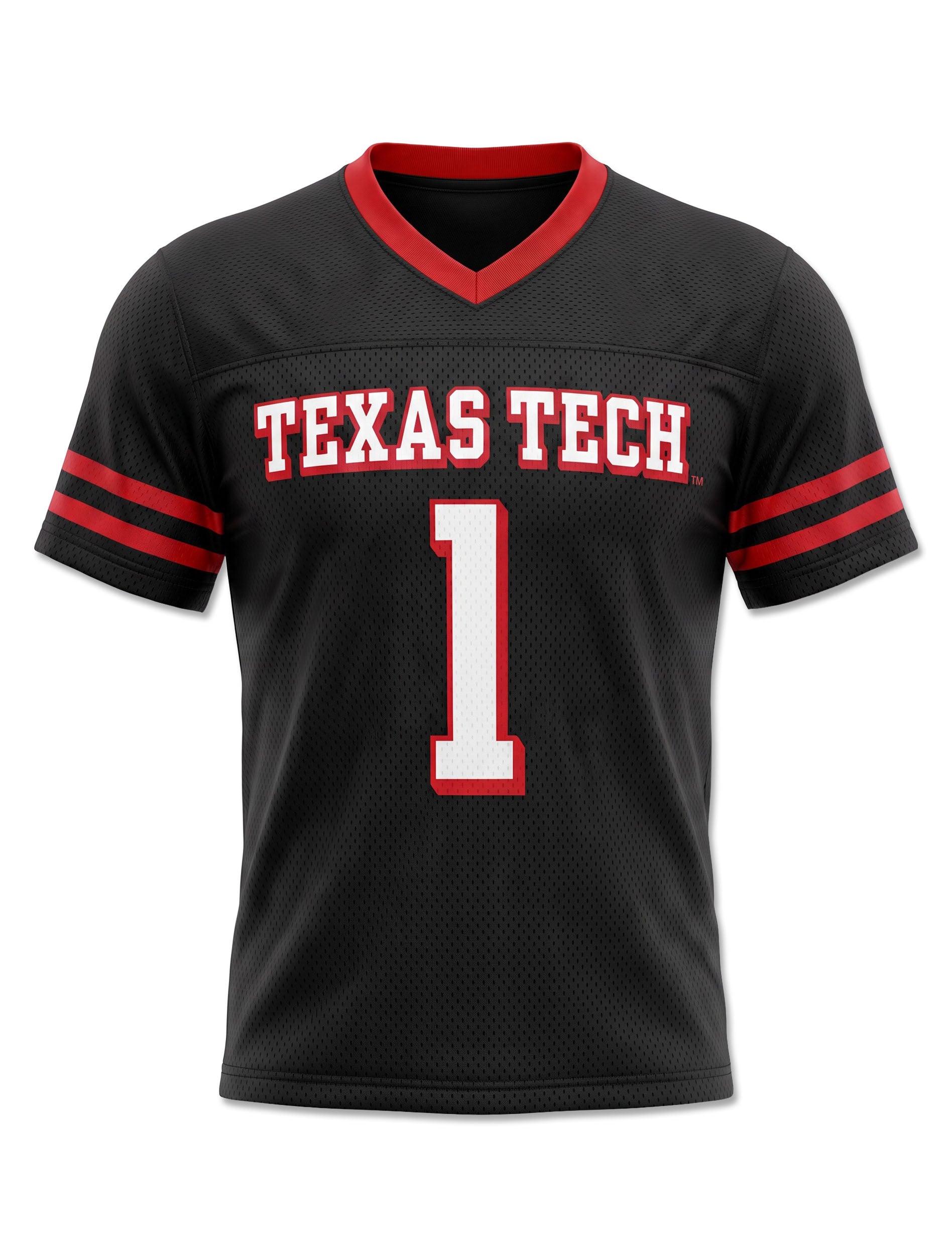 Black Texas Tech Dark Horse Football Jersey