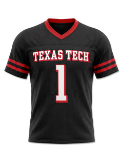 Black Texas Tech Dark Horse Football Jersey