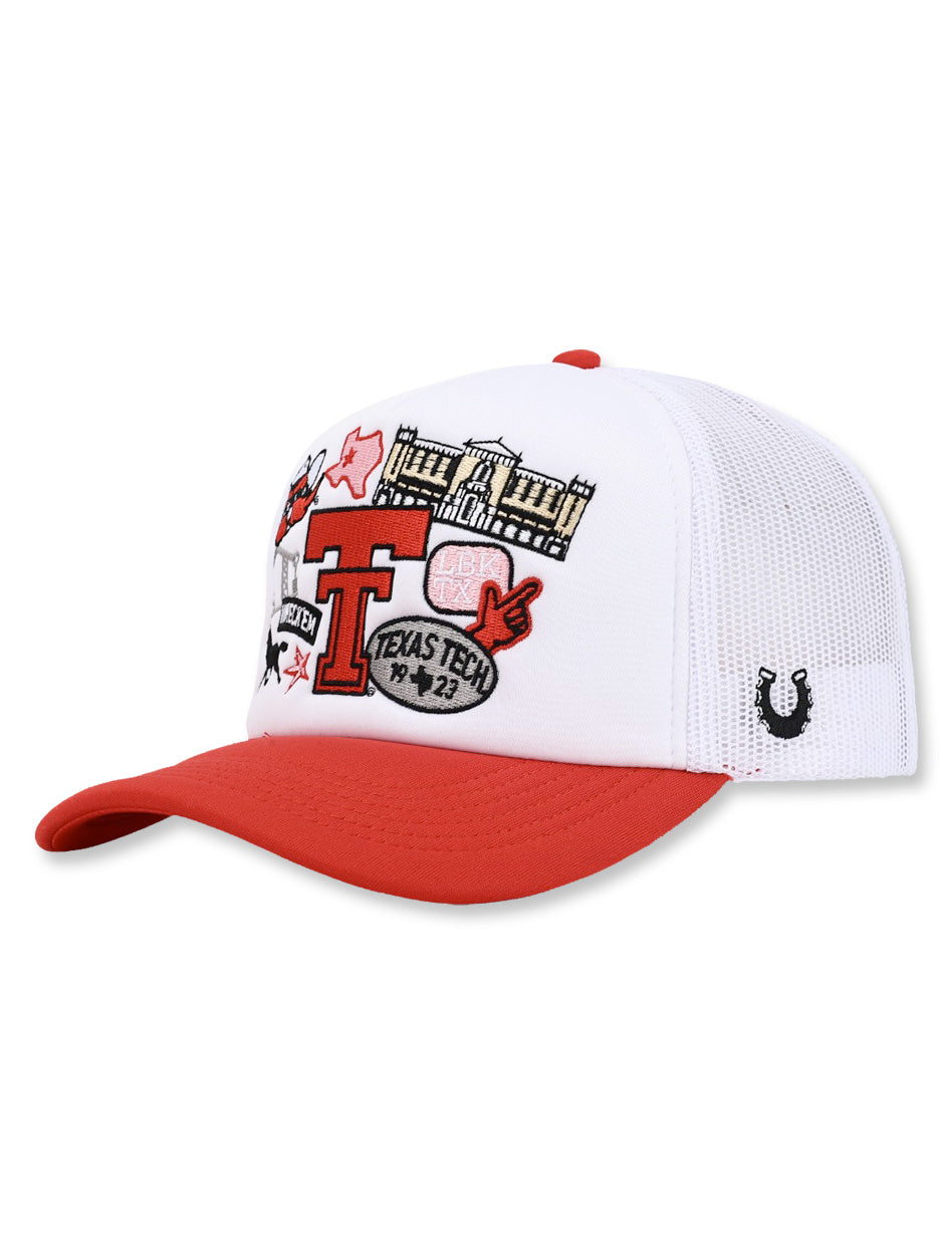 Texas Tech Dark Horse "All Over Patch" Snapback Cap