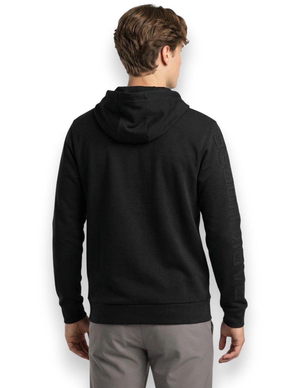 Texas Tech Dark Horse "Blacktop" Pro Full Zip Hoodie